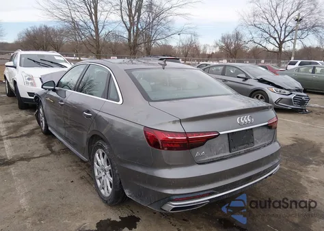 2020 Audi A4 Premium 40 Tfsi Front-Wheel Drive S Tronic from USA, damaged, VIN WAUGMAF41LA053269